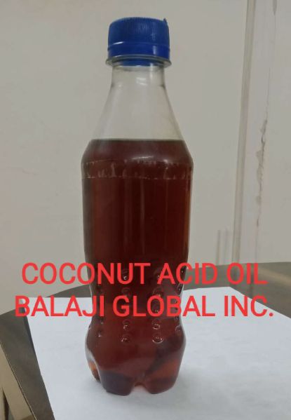 Red Liquid Refined Coconut Acid Oil, For Industrial, Purity : 100%