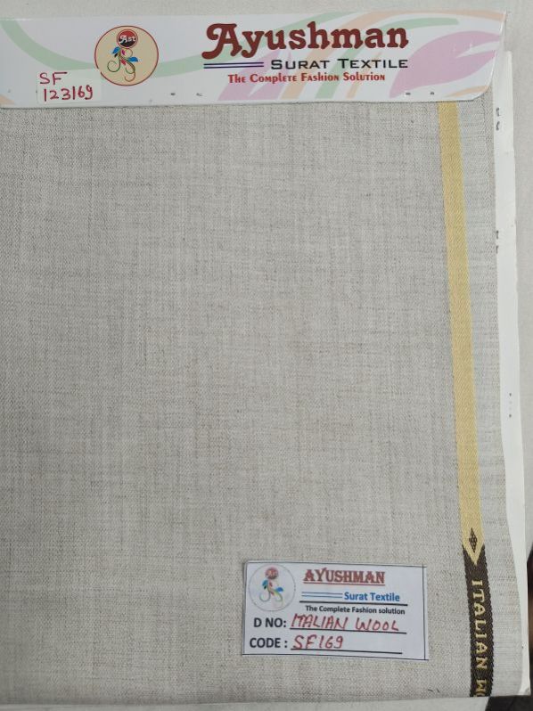 Italian Wool Shirting Suiting Fabric
