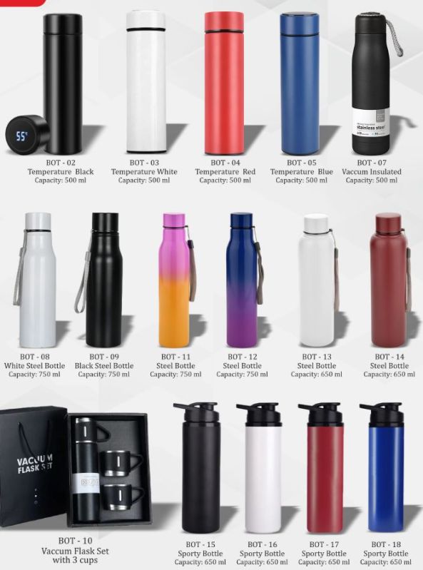 Water bottles