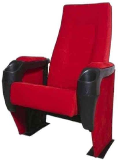 Red Auditorium Chair, Shape : Rectangular