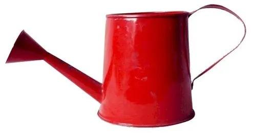 Red Hand Craft Iron Watering Can