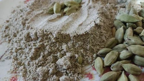 Grey Natural Green Cardamom Powder, For Cooking Use, Packaging Type : Plastic Packet