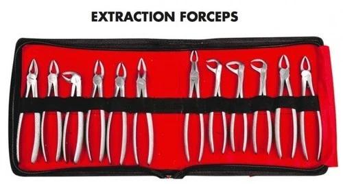 Extraction Forceps Kit Set of 12 (Dental Instrument)