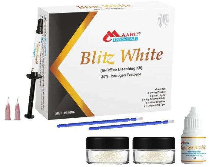 Maarc Blitz White Bleaching Kit / 35% Hydrogen Peroxide
