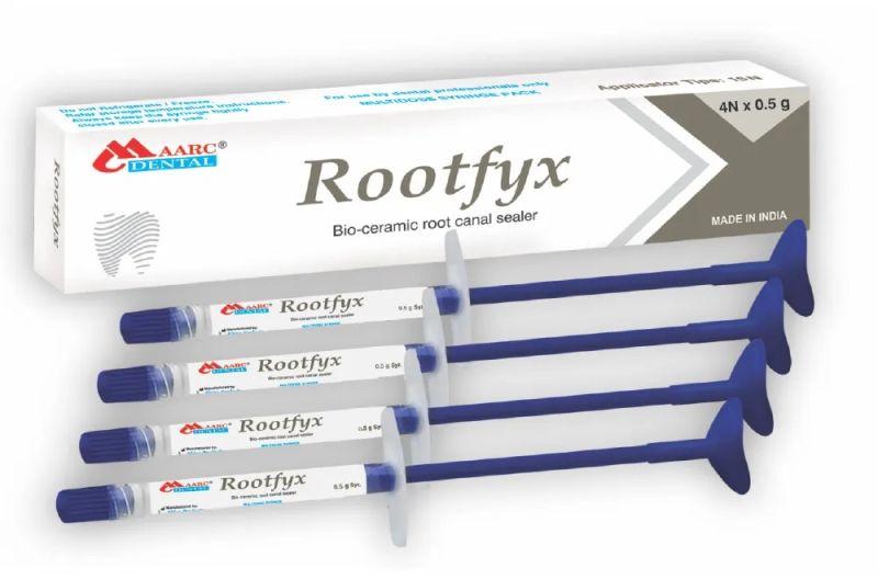White Maarc Rootfyx Bioceramic Root Canal Sealer, Packaging Type : Plastic Tube