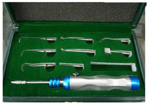 Meddent Turkey Style Crown Remover Kit, for Metal