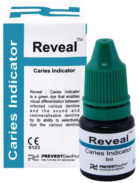 Prevest Reveal Caries Indicator Dye (5ml), Packaging Type : Bottle