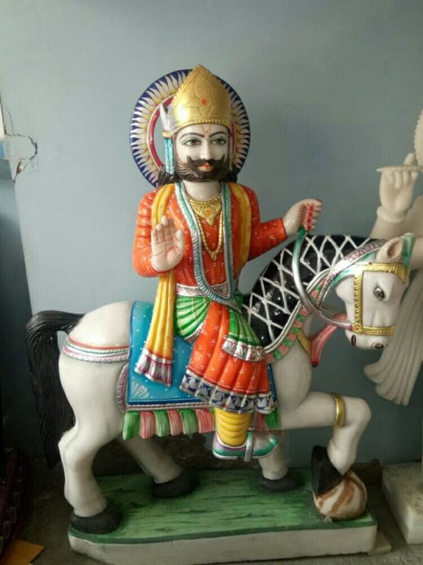 marble ramdev ji statue