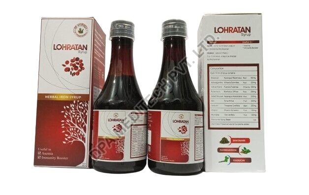 Liquid 200ml Lohratan Syrup, for Herbal Iron Syp., Syrup Type : Ayurvedic