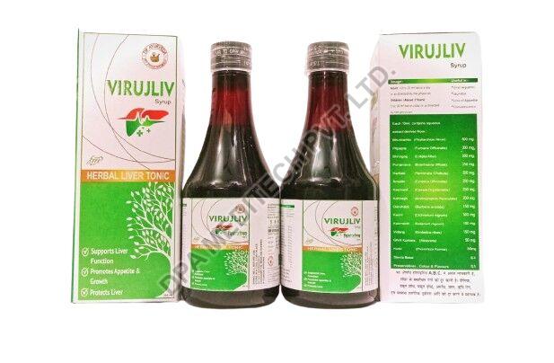 Liquid 200ml Virujliv Syrup, Packaging Type : Plastic Bottle