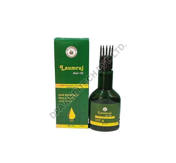 Green DP Ayurveda Laumruj Oil, for Personal Use, Packaging Type : Plastic Bottle