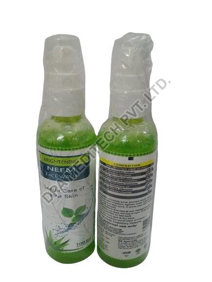 Green Gel Herbal DP Ayurveda Neem Facewash, for All, Gender : Unisex