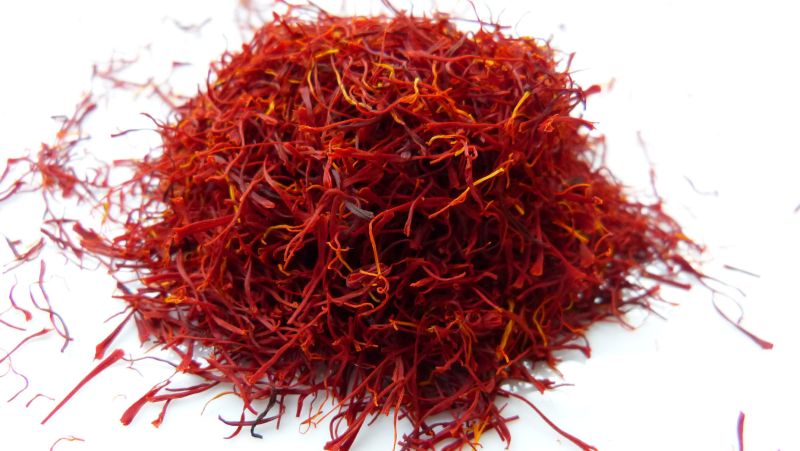 Red Thread Raw Natural Pure Saffron, for Spices, Grade Standard : Food Grade