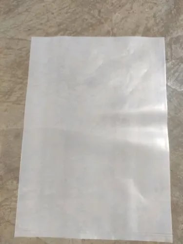 Transparent Rectangular Plastic Carry Bag, for Packaging, Size : Standard