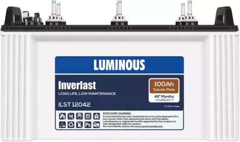 Luminous Inverlast ILST 12042 Short Tubular Inverter Battery