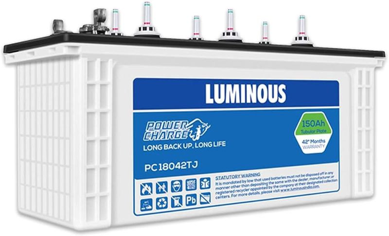 Luminous Power Charge PC 18042TJ Tubular Inverter Battery