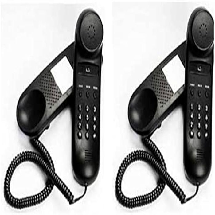 220V Electric ECL Intercom System, for Home, Office etc., Color : Black