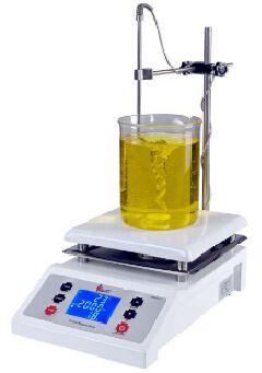 White 600v Electric Ac 220v Lmms5lc Ceramic Hotplate Magnetic Stirrer, For Laboratory