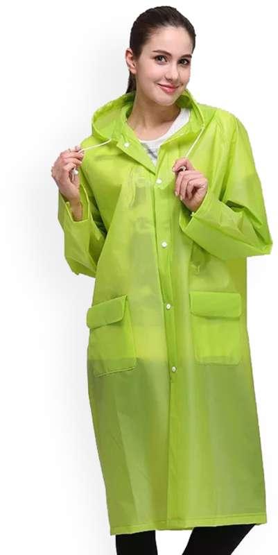 Plain PVC Ladies Raincoat, Size : All Sizes
