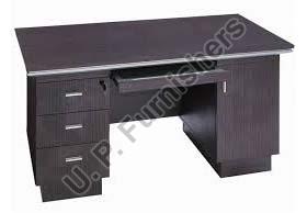 Non Ploished Plain Wooden Office Table, Size : Standard