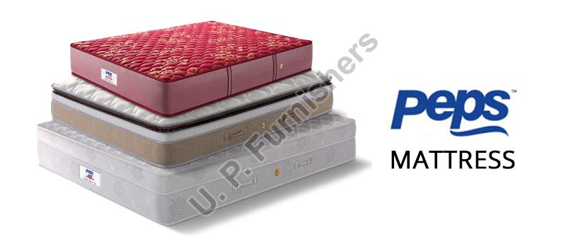 Plain Peps Mattress, for Home Use, Hotel Use, Size : King Size, Queen Size, customise size also avable