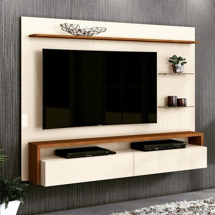 Sleek Wall Mounted TV Unit