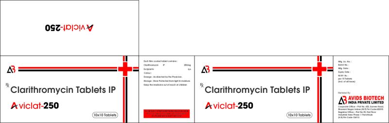 Clarithromycin 250 / 500 Mg