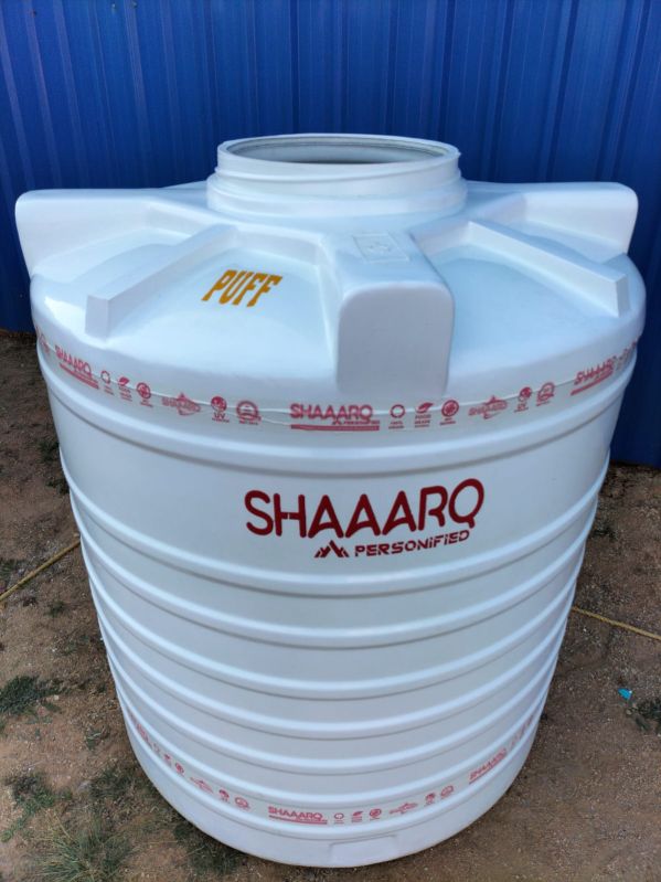 Plastic Water Storage Tank, Shape : Round