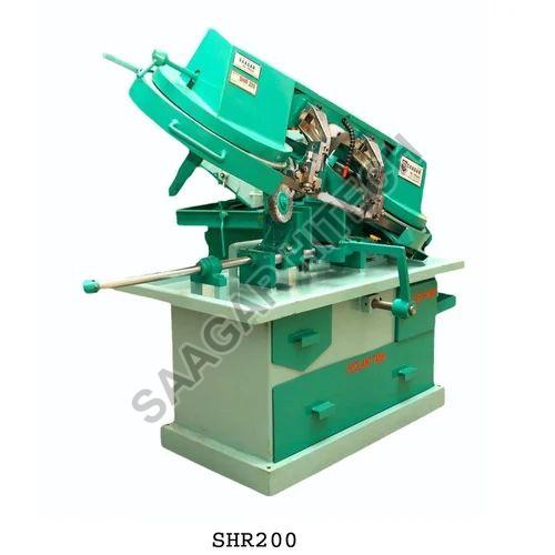 Electric Automatic SHR200 Metal Cutting Bandsaw Machine, for Industrial Use