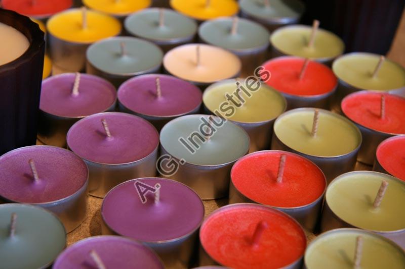 Beautiful English Color Tea Light Candles