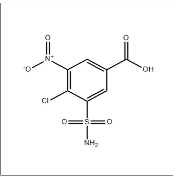 Liquid 4-Chloro-3-Nitro-5-Sulfamoyl Benzoic Acid, for Industrial, Purity : 99%