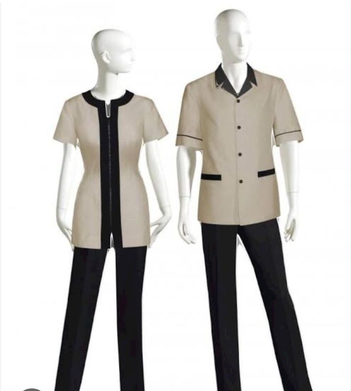 Cotton Hotel Uniform, Feature : Comfortable, Skin Friendly