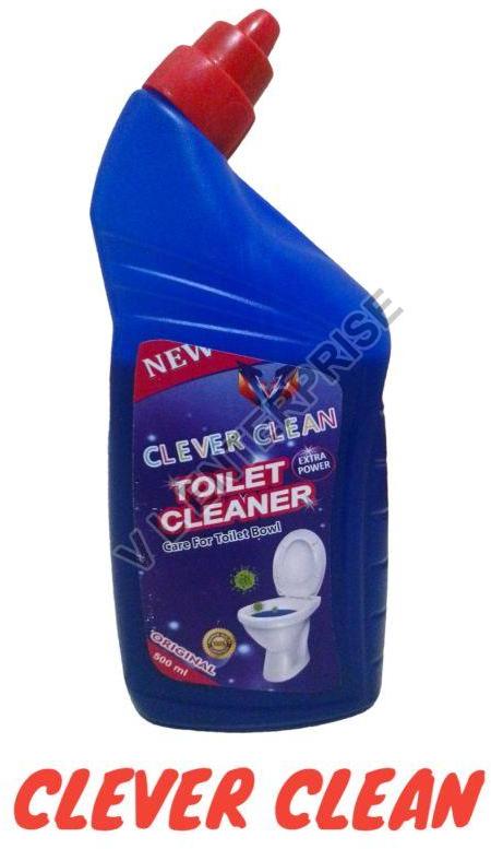 Blue Thick Liquid Chemicals Toilet Cleaner, for Houser Keeping, Packaging Type : Plastic Bottle