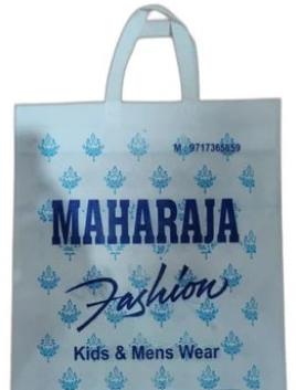 Printed Loop Handle Non Woven Bags, Size : Standard