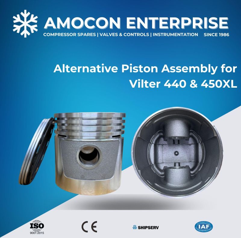 Metal Vilter Compressor Piston, Size : Standard
