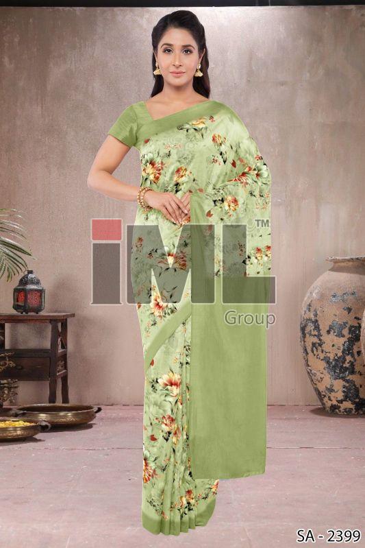 Ladies Green Fancy Saree