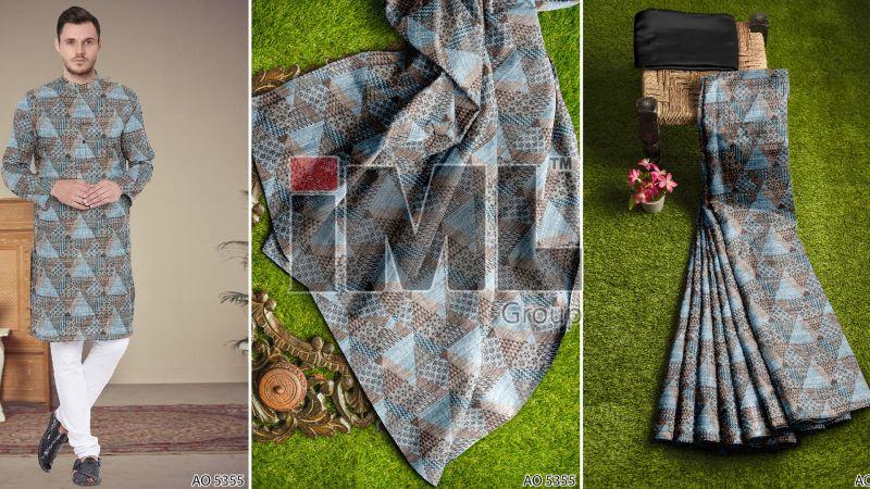 Mens Designer Cotton Kurta Fabric, for Garments, Packaging Type : Poly Bag