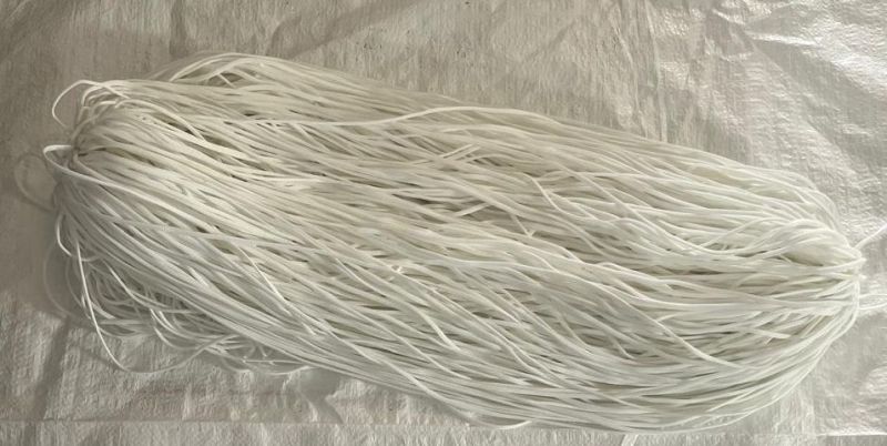 Plain Polyester Rope - White, for Industrial, Technics : Machine Made