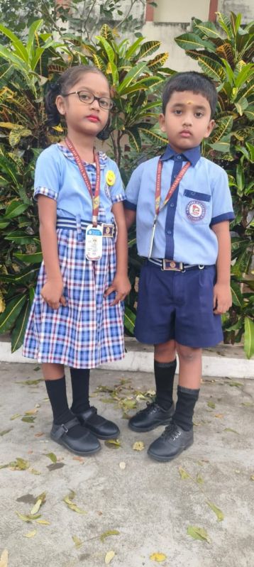 Cotton kids school uniform, Gender : Boys, Girls