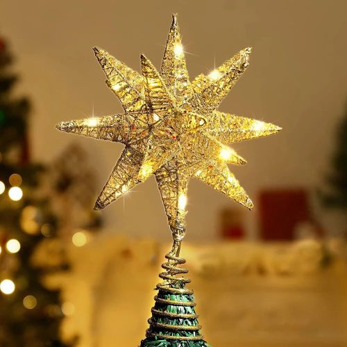 Christmas Star Tree Topper