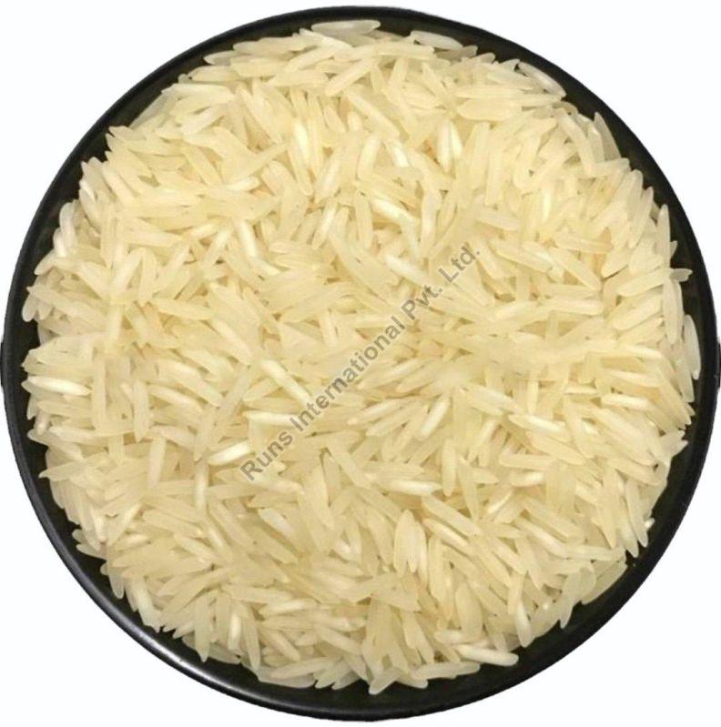 Unpolished Soft Organic Pusa Steam Basmati Rice, for Cooking, Speciality : Gluten Free