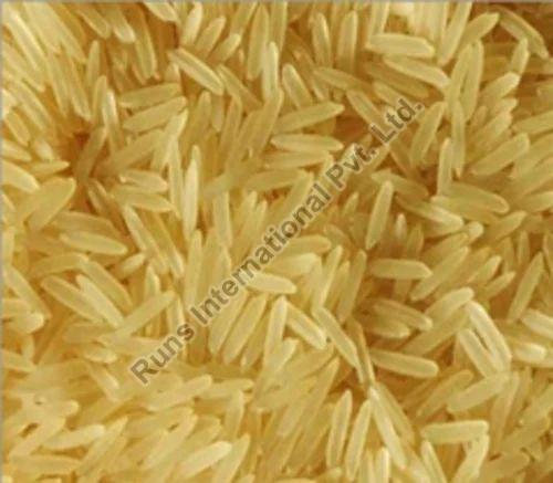 Sugandha Golden Parboiled Basmati Rice, for Cooking, Variety : Long Grain
