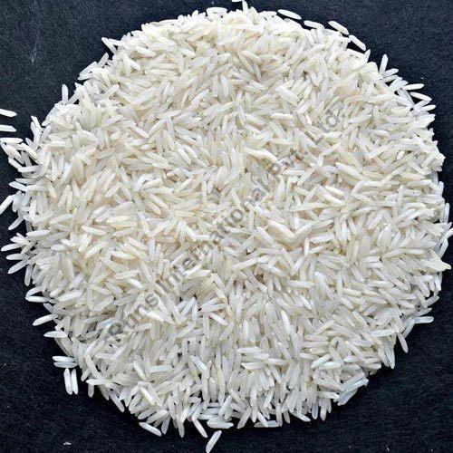 Unpolished Organic Soft Sugandha Steam Basmati Rice, for Cooking, Speciality : Gluten Free