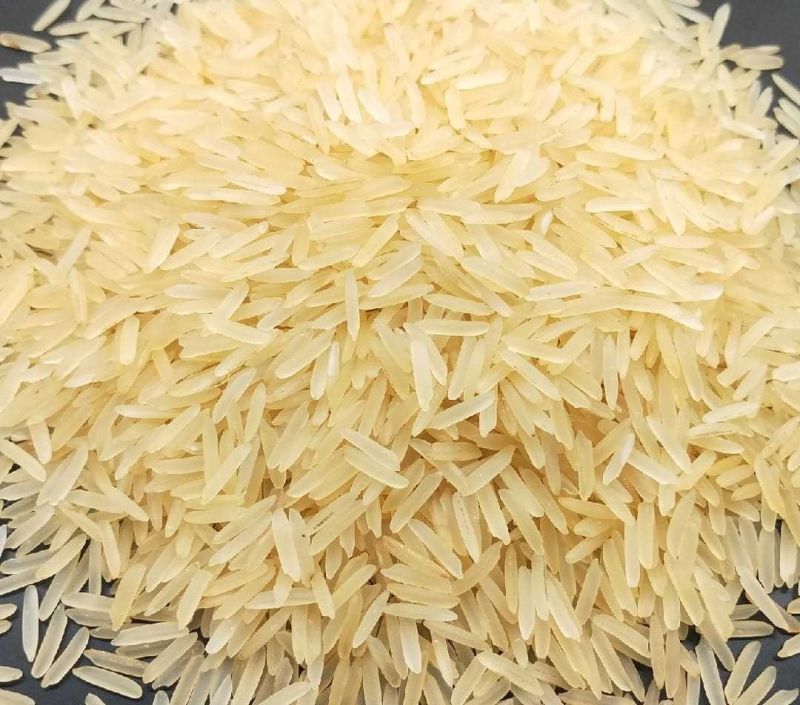 1401 Creamy Parboiled Basmati Rice, for Human Consumption, Packaging Type : Jute Bags