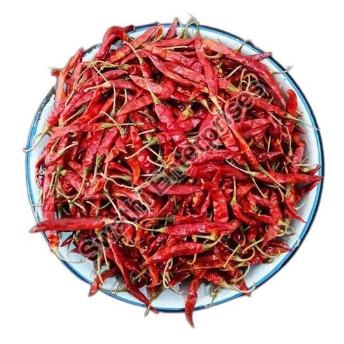 Natural Guntur Dry Red Chilli, for Spices, Packaging Type : Bag