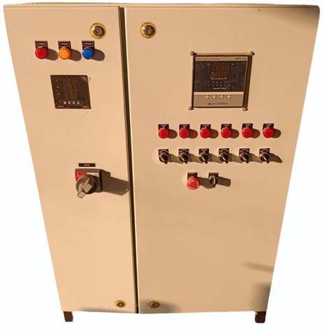 415 V Three Phase Electric Mild Steel APFC Control Panel, Display Type : Digital