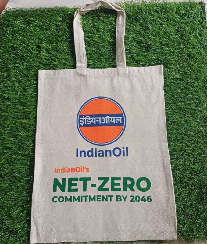 Long Handle Semi Canvas Bags