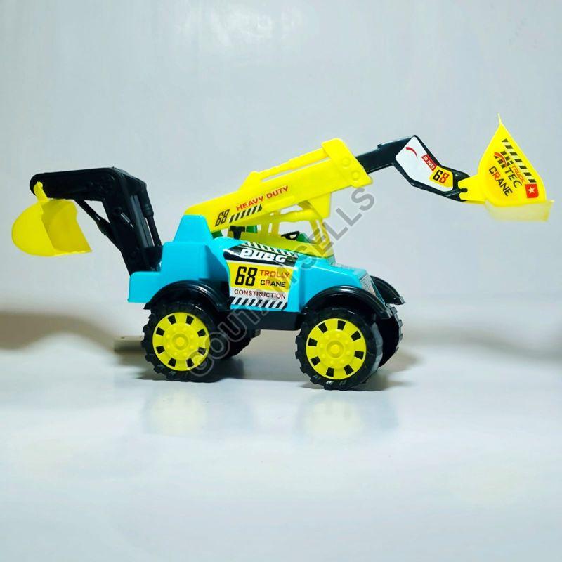 Multicolor Plastic Crane Truck Kids Toy, for Baby Playing, Technics : Machine Made