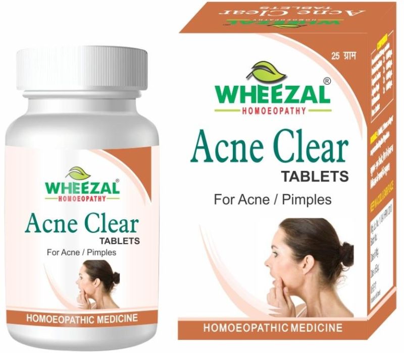 Acne Clear Tablets, Packaging Type : Plastic Bottle