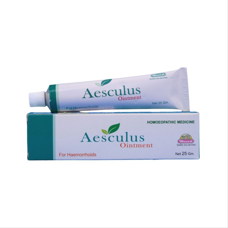 Wheezal Aesculus Ointment, Packaging Size : 25 Gm